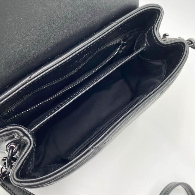 Saint Laurent Monogram Loulou Crossbody Toy Black Leather Shoulder Bag