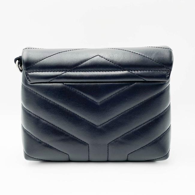 Saint Laurent Monogram Loulou Crossbody Toy Quilted Black Leather Shoulder Bag