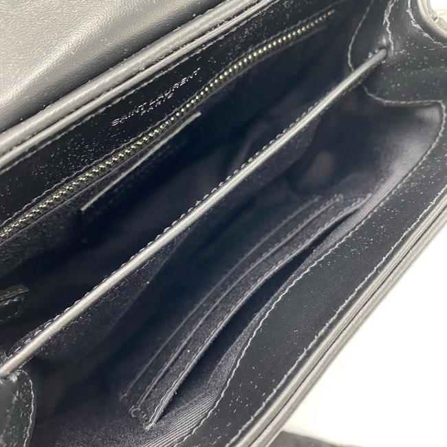 Saint Laurent Monogram Loulou Crossbody Toy Quilted Black Leather Shoulder Bag
