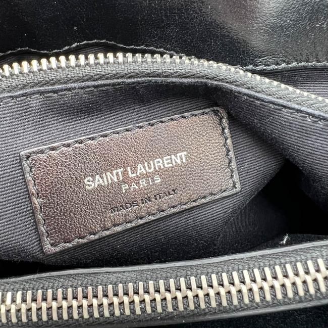 Saint Laurent Monogram Loulou Medium Quilted Black Leather Shoulder Bag
