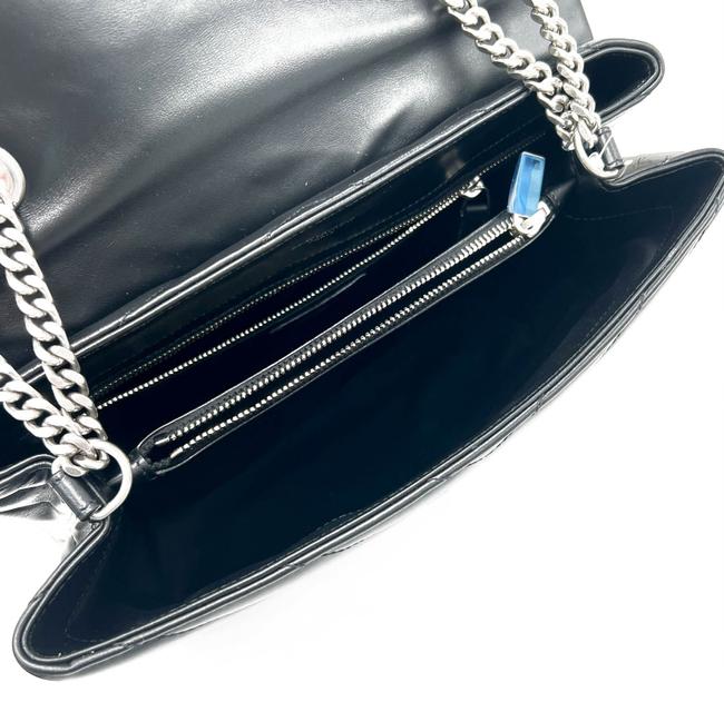 Saint Laurent Monogram Loulou Medium Quilted Leather Black Shoulder Bag