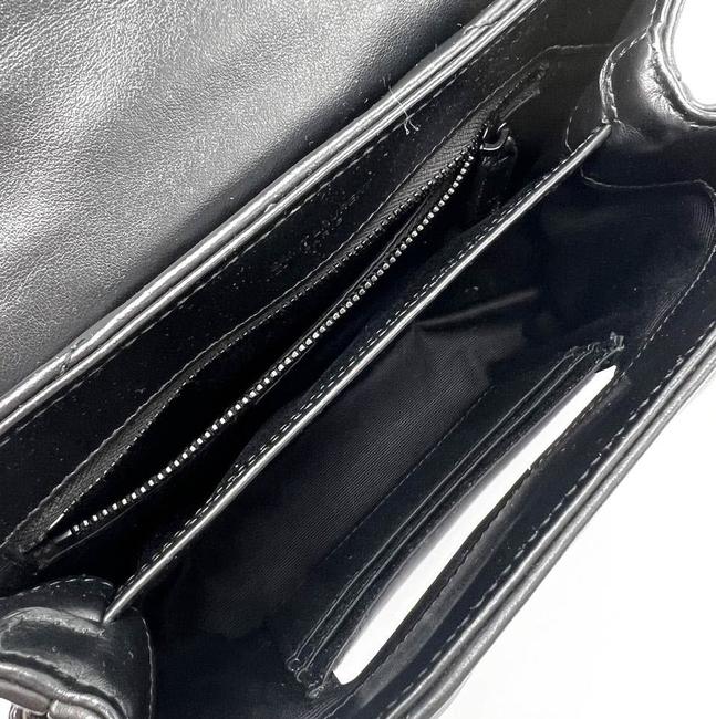 Saint Laurent Monogram Loulou Monogram Toy Noir Black Leather Shoulder Bag