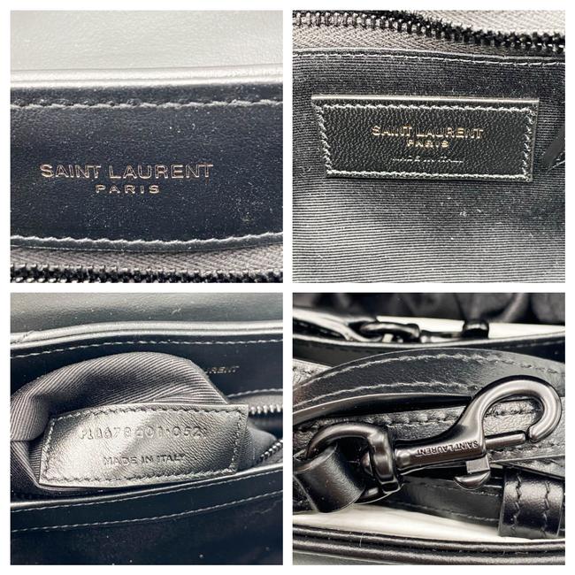 Saint Laurent Monogram Loulou Monogram Toy Noir Black Leather Shoulder Bag