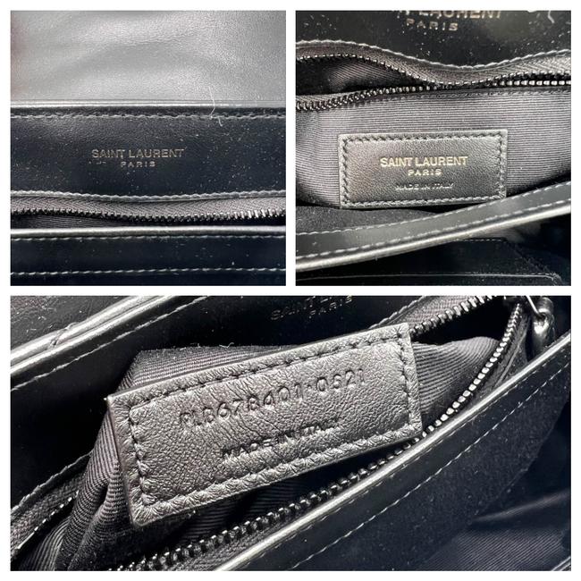 Saint Laurent Monogram Loulou Monogram Toy Noir Black Leather Shoulder Bag
