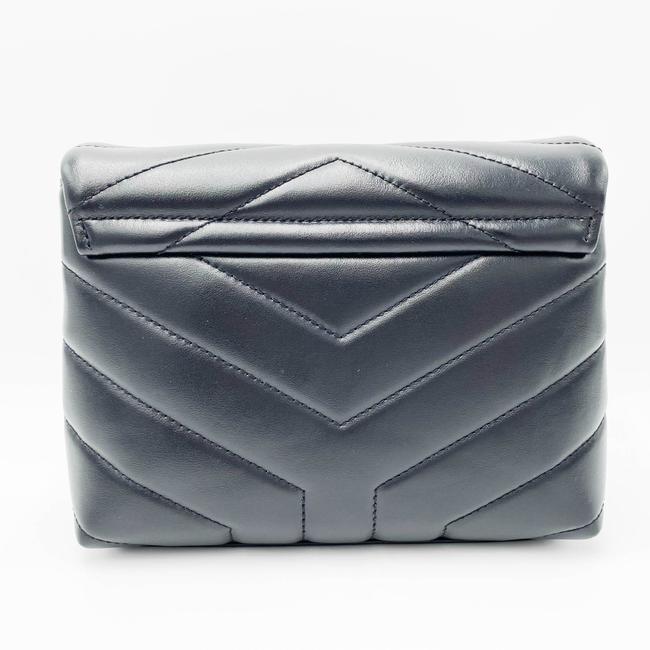 Saint Laurent Monogram Loulou Monogram Toy Noir Black Leather Shoulder Bag