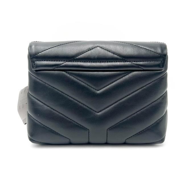 Saint Laurent Monogram Loulou Monogram Toy Noir Black Leather Shoulder Bag