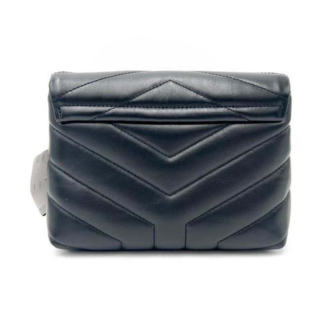 Saint Laurent Monogram Loulou Monogram Toy Noir Black Leather Shoulder Bag