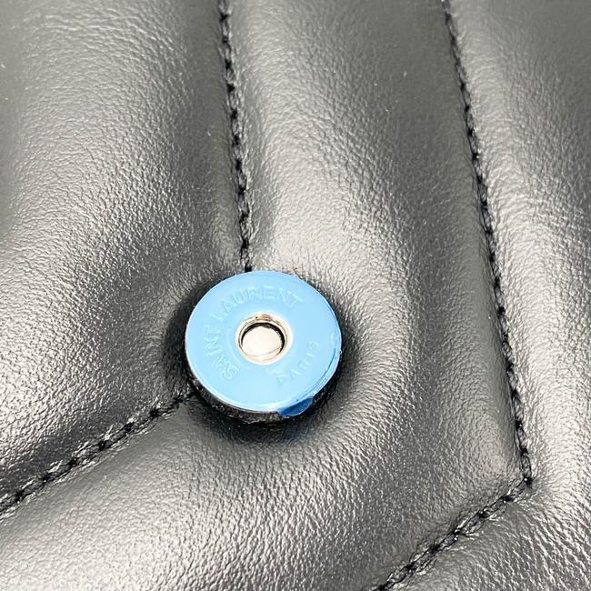 Saint Laurent Monogram Loulou Monogram Toy Noir Black Leather Shoulder Bag