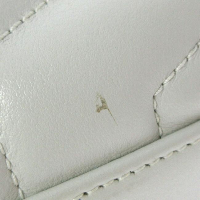 Saint Laurent Monogram Loulou Quilted Monogram Small Chain White Calfskin Leather Shoulder Bag