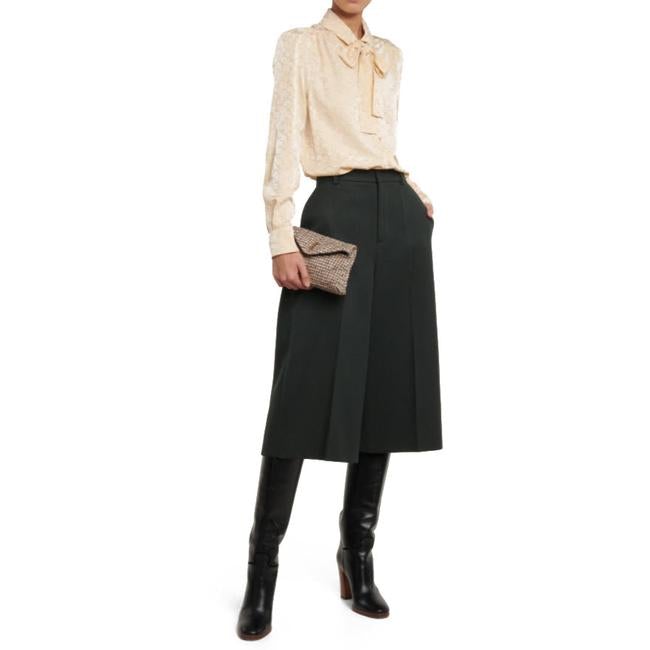Saint Laurent Monogram Loulou Sintra Small Beige Tweed Clutch