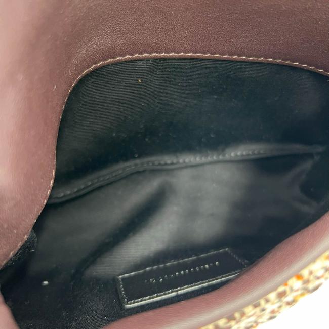 Saint Laurent Monogram Loulou Sintra Small Beige Tweed Clutch