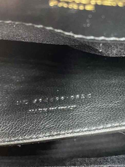 Saint Laurent Monogram Loulou Small Monogram 2020 Black Leather Shoulder Bag