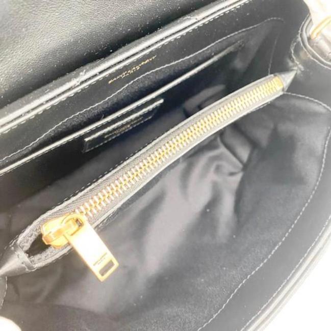 Saint Laurent Monogram Loulou Small Monogram 2020 Black Leather Shoulder Bag