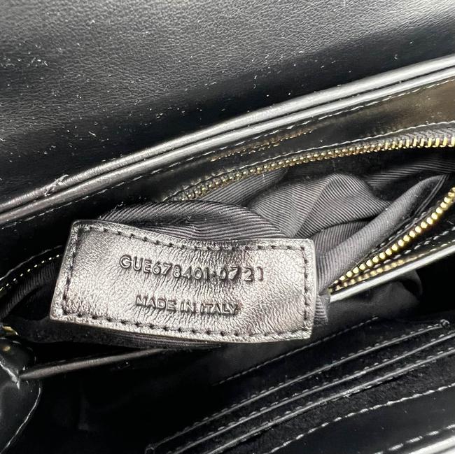 Saint Laurent Monogram Loulou Toy Quilted Black Cross Body Bag