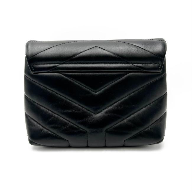 Saint Laurent Monogram Loulou Toy Quilted Black Cross Body Bag