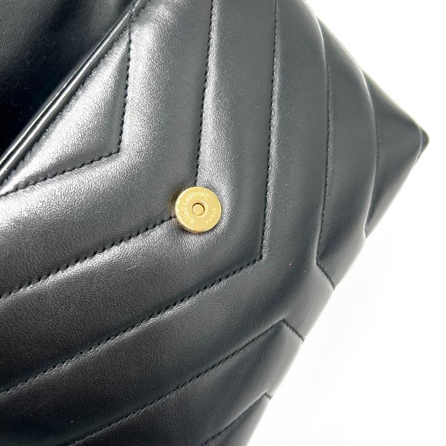 Saint Laurent Monogram Loulou Toy Quilted Black Cross Body Bag