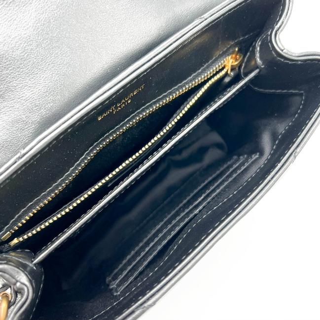 Saint Laurent Monogram Loulou Toy Quilted Black Cross Body Bag