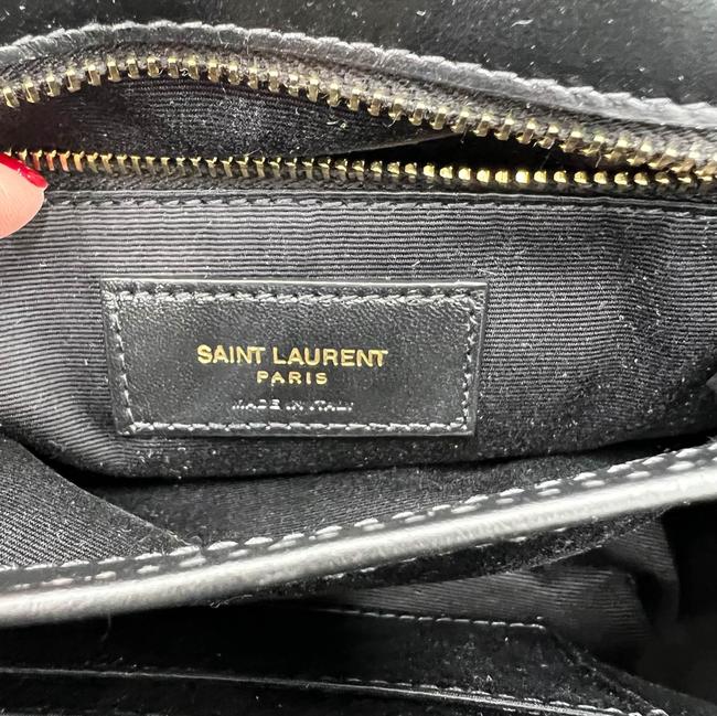 Saint Laurent Monogram Loulou Toy Quilted Black Cross Body Bag
