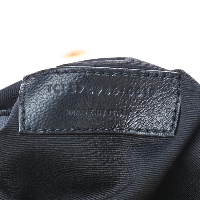 Saint Laurent Monogram Loulou Y Quilted Medium Chain Nude Powder Beige Calfskin Leather Satchel