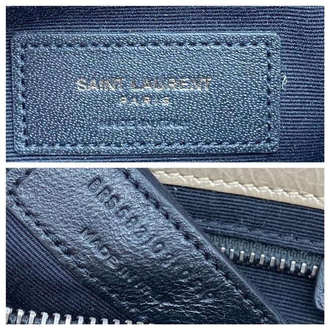 Saint Laurent Niki Beige Leather Cross Body Bag