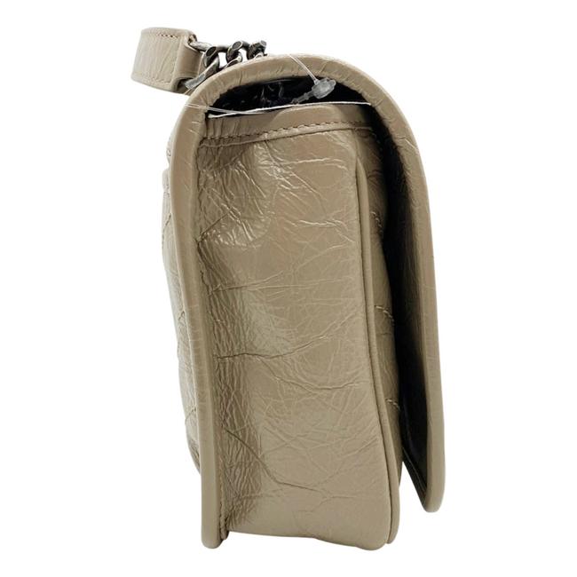 Saint Laurent Niki Beige Leather Cross Body Bag