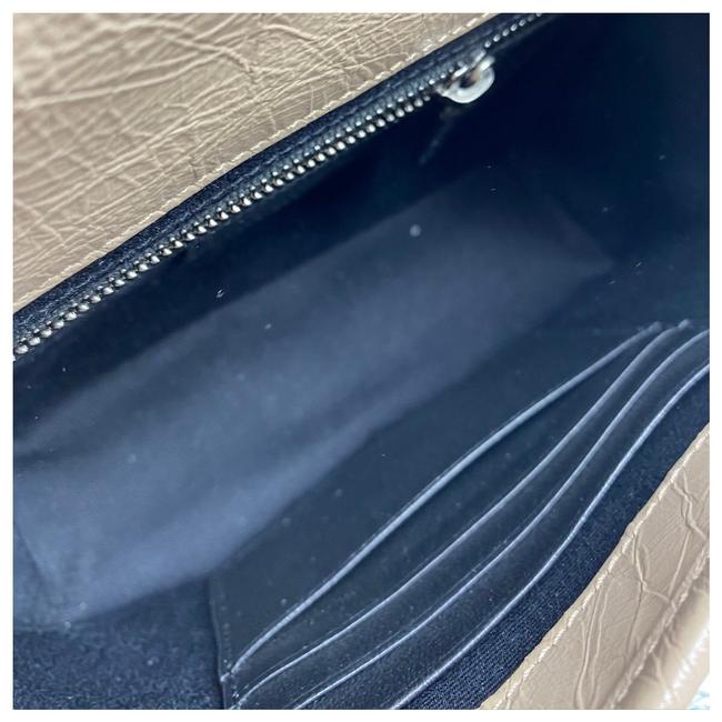 Saint Laurent Niki Beige Leather Cross Body Bag