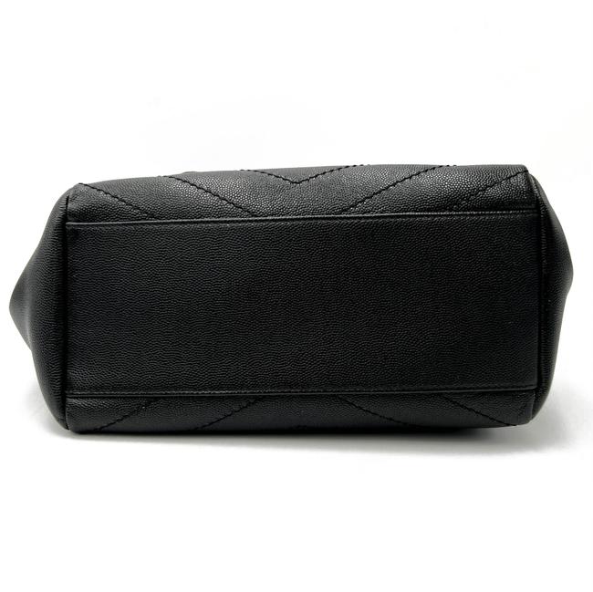 Saint Laurent Nolita Gold Hardware Small Vintage Black Leather Shoulder Bag