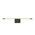 Saint Laurent Rider Military Shiny Chain Monogram Green Calfskin Leather Cross Body Bag