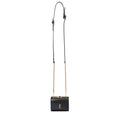 Saint Laurent Rider Wallet Monogram Black Leather Shoulder Bag