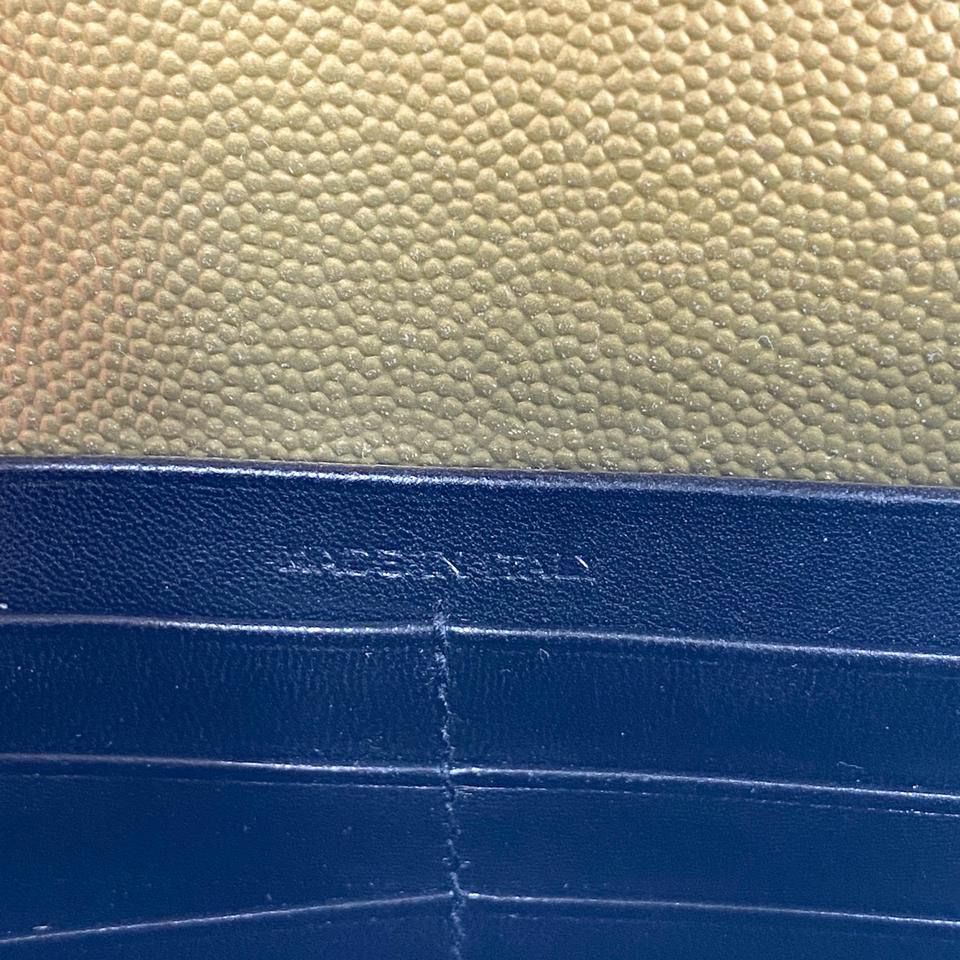 Saint Laurent Wallet on Chain Monogram Kate Ysl Monogram Metallic Tassel Gold Leather Cross Body Bag