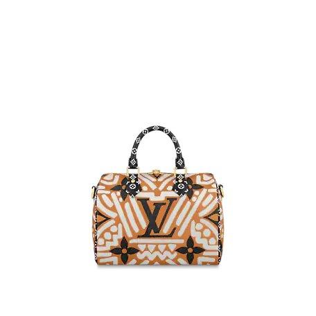 Louis Vuitton CRAFTY SPEEDY BANDOULIÈRE 25 Caramel