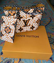 Louis Vuitton CRAFTY NEVERFULL MM Caramel