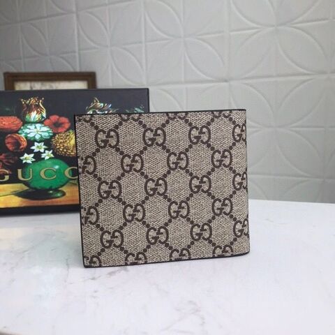 Gucci Bestiary Wallet With King Tiger 11cm