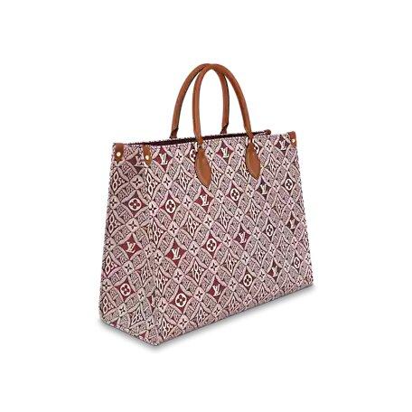 Louis Vuitton SINCE 1854 ONTHEGO GM Bag Bordeaux